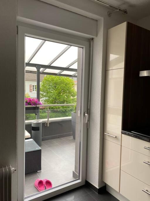 Preiswertes Stilvolles Zimmer Im Privaten Haus Mit Grossem Schoenem Modernem Gemeinschaft Badenzimmer Lorrach Exterior photo