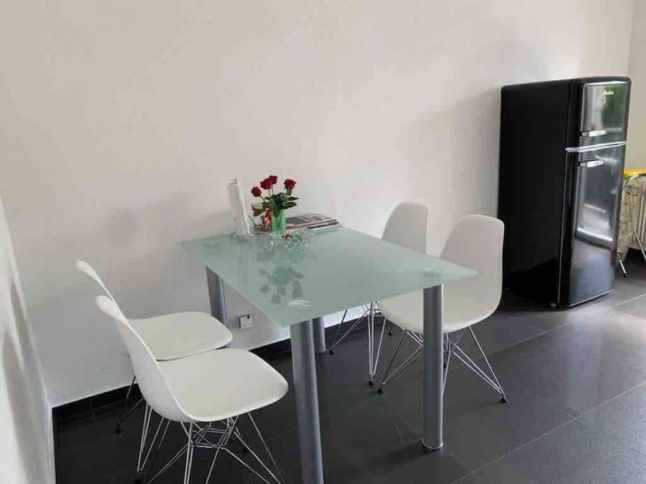 Preiswertes Stilvolles Zimmer Im Privaten Haus Mit Grossem Schoenem Modernem Gemeinschaft Badenzimmer Lorrach Exterior photo